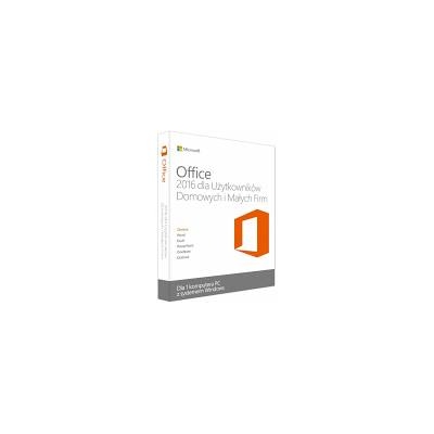Microsoft Office 2016 Home and Business PC-redempcyjny 